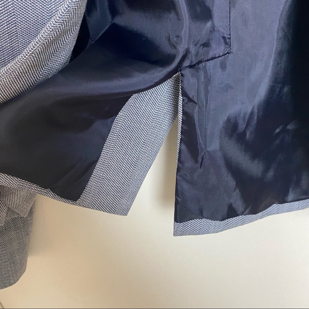 Zara Basic Collection Gray Blazer Size 8 - image 4